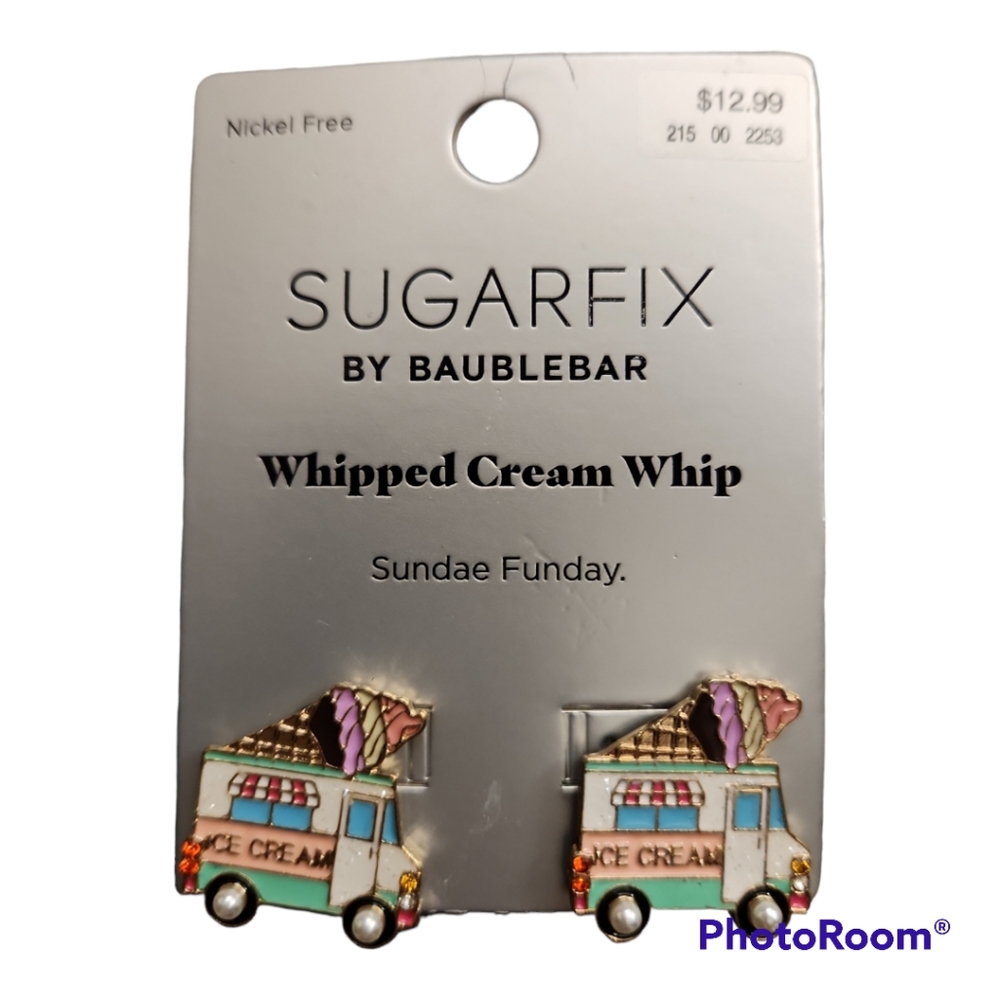 Whipped Cream Whip Earrings